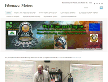 Tablet Screenshot of fibonaccimotors.com